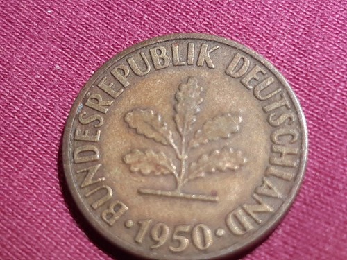 Pfennig brd 1950 f - 10,