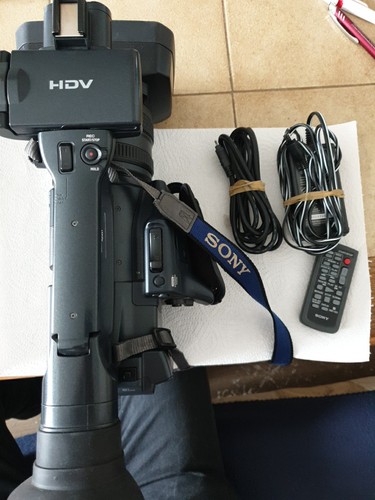 Sony hdr fx1000e - sony, hdr-fx1000e