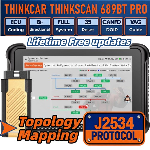 Thinkscan 689bt pro obd2 auto - thinkscan,