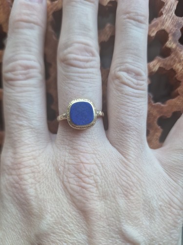 Ring gold 585er - gr., 50