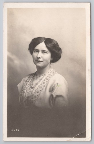 Rppc dunstable frauenporträt - rppc,