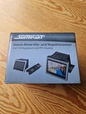Somikon Stand-Alone-Dia-und Negativscanner ,14MP , IPS-Display 5''