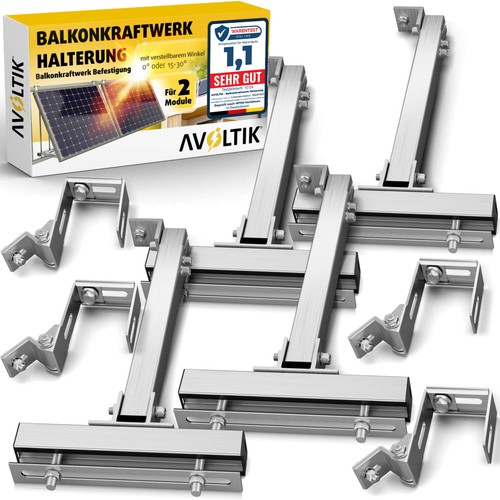 Balkonkraftwerk halterung - 2x,