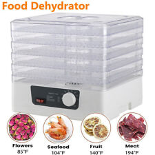 Küche Dörrautomat für Pilze, Obst & Gemüse 350W Lebensmitteltrockner 5 Sche DE