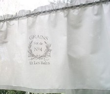 ShabbY Chic GARDINE *GRAINS*