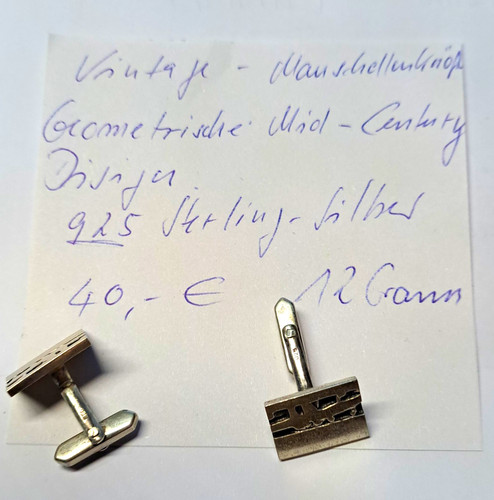 Herren manschettenknöpfe 925 - manschettenknöpfe,