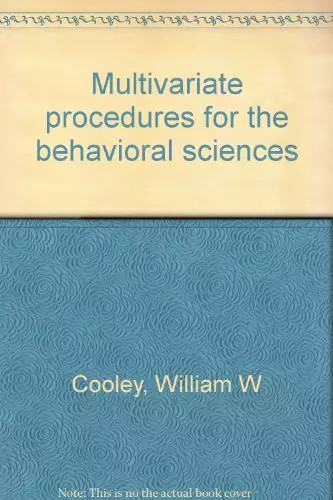 Multivariate procedures for - multivariate,