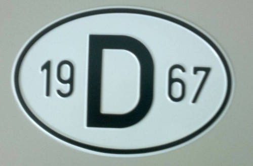 Schild mit jahreszahl - -,