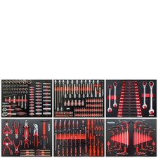 Werkzeug Set Mephisto Werkstatt Zubehör Einlagen Handwerker Chrom Vanadium Stahl