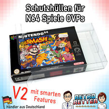 Schutzhüllen N64 Spiele OVP