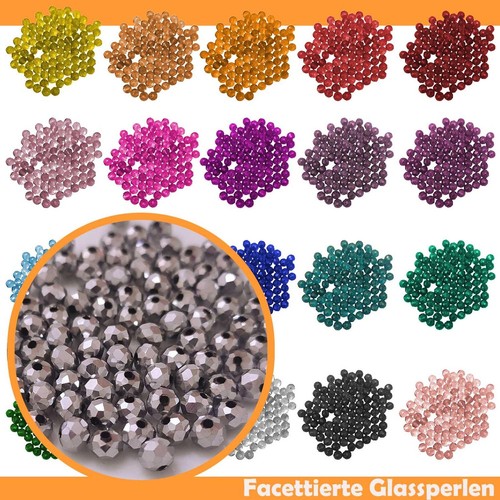 Glasperlen facettiert zum - glasperlen,