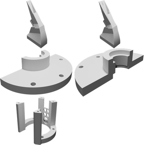 Hotend halterung für - für, e3d