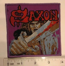 Saxon Debut Album Grey Border