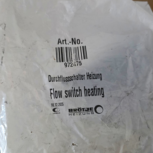 Brötje durchflussschalter - brÖtje,