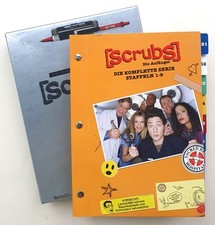 DVD Box Scrubs Die Anfänger, Komplette Serie Staffel 1-9 limit. Klemmbrett  Ed.