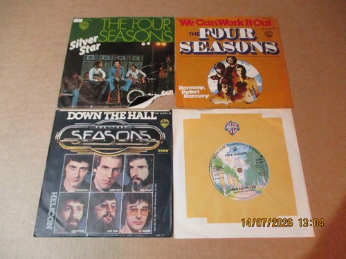 Single vinyl sammlung 4x - ,