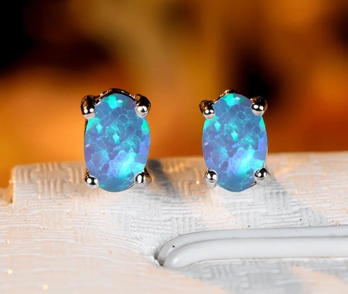 Jewerly ohrstecker opal - jewerly,