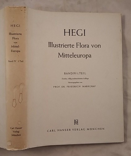 Hegi illustrierte flora von - -,