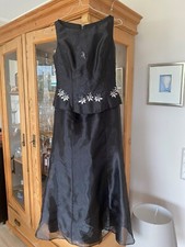 Abendkleid, schwarz