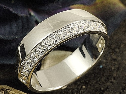 925 silberring mit zirkonia - 925,