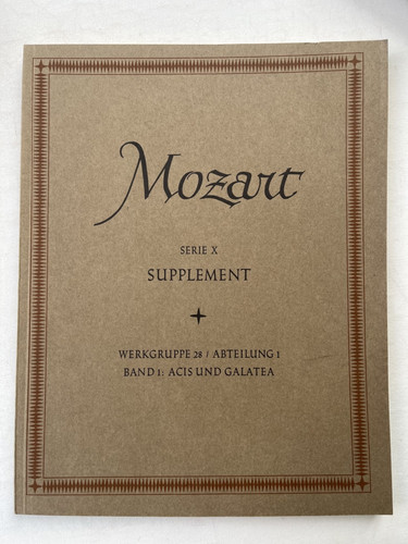 Noten mozart nasw serie - mozart., nasw.