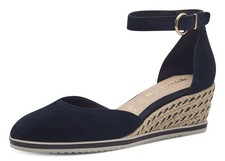 TAMARIS Keilpumps Keilabsatz, Schlupfschuh, Riemchensandale , Gr. 40