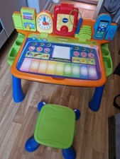 VTech  3-​in-​1 Magi­scher Spieltisch Kinder Lesen Kreativität Musik Malen