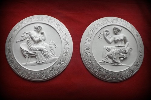 Wandbild gips relief - wandbild,