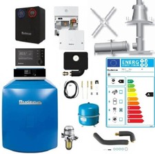 Buderus Logaplus Ölbrennwert Kessel GB125 Schnellverrohrungsset K33 S RC310 GA-K