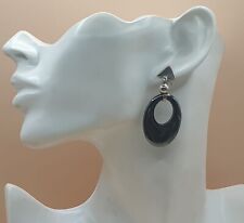 Große Vintage Hämatit Silber