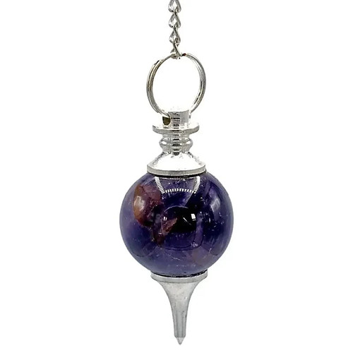 Amethyst pendel kugelform - amethyst-pendel,