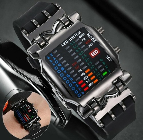 Luxus herrenuhr led - luxus,