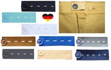 2er Set Hosenerweiterung Schwangerschaft Hosenbunderweiterung Gummi für Hose