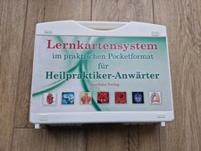 Lernkartensystem Für Heilpraktiker-Anwärter Lernkarten Koffer Prüfung Fragen