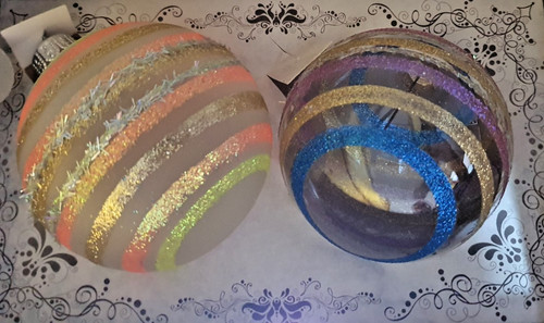 2xglaskugel set glaskugeln - 2xglaskugel,