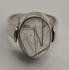 Vintage Rutil-Quarz Ring aus