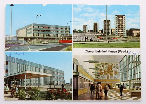 Postkarte plauen im - postkarte,