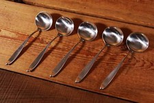 LAUFFER 5 Suppenlöffel 16,1cm Design 2 Norway / 18/8 Edelstahl / Besteck #Z3