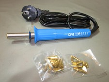  Lötkolben  Elektronik  CFH  30 w mit 2 x 7 Gr. Löt Spitze ( 3 ) Siegel Stempel