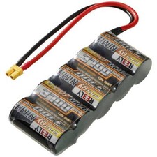 Reely Modellbau-Akkupack (NiMh) 6 V 3700 mAh Zellen-Zahl: 5 Sub-C Side-by-Side