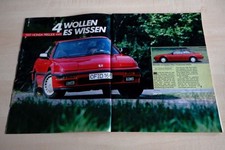 MOT 01/1987 Honda Prelude EX 2.0i-16 4WS mit 137PS im TEST auf 6 Seiten