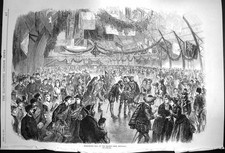 Alter antiker Druck 1870