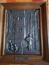 Wandbild aus zinn - zinn, "der