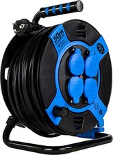 REV Verlängerungskabeltrommel 50 m 4 Steckdosen IP44