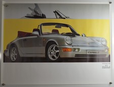 schönes Plakat Poster Porsche