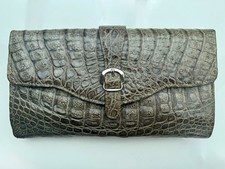 Vintage Leder Kroko Tasche