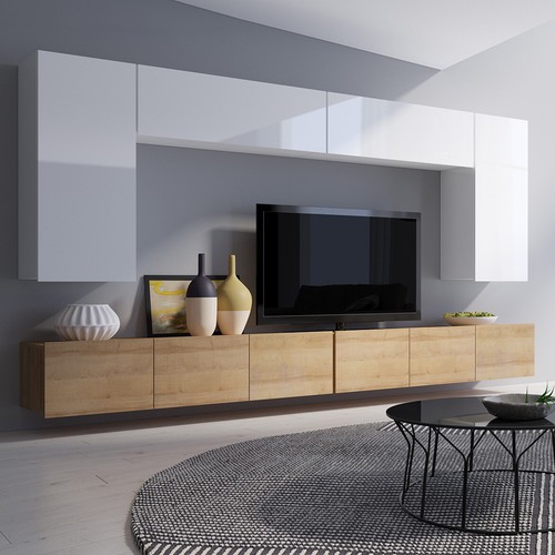 Wohnwand amanda vii moderne - amanda,