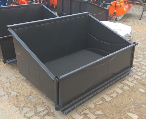 Heckcontainer m kippmulde - m,