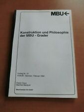 MBU Literatur Konstruktion