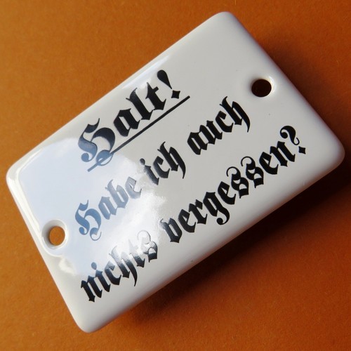 Halt auch nichts - halt!, ...auch